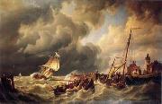 Seascape, boats, ships and warships.95 unknow artist